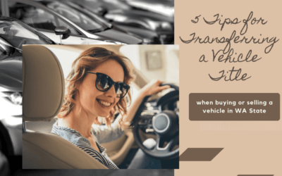 Five Tips for Vehicle Title Transfer
