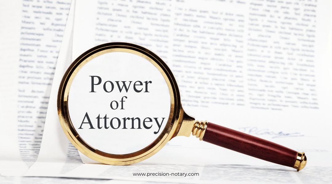 When You Need a Power of Attorney