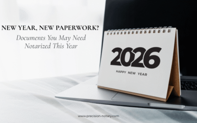 New Year, New Paperwork? Documents You May Need Notarized This Year