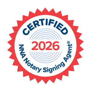 Certified National Notary Association Signing Agent