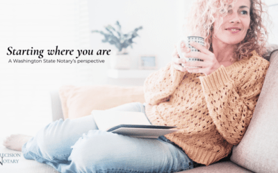 What I See as a Washington State Notary