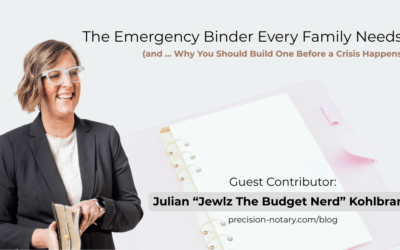 The Emergency Binder Every Family Needs (and Why You Should Build One Before a Crisis Happens)