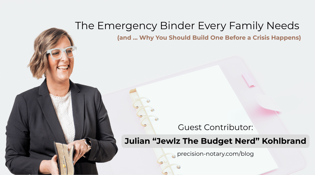 The Emergency Binder Every Family Needs