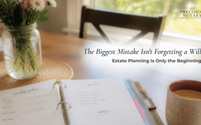 The Biggest Mistake Isn’t Forgetting a Will